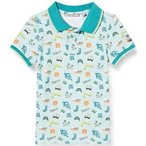 Mexx Jongens poloshirt, meerkleurig (Allover Print 318803), 92 cm