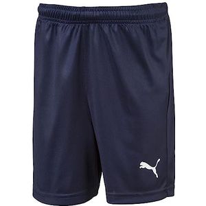 PUMA Kinder LIGA Core Shorts, Peacoat White, 176