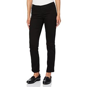 GERRY WEBER Edition dames slim fit best4me jeans, zwart (Black Denim 12800), 40W x 32L