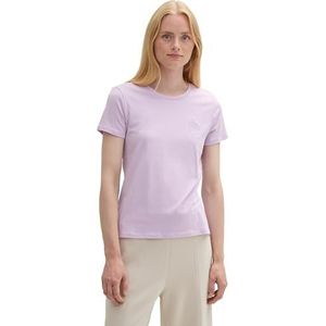 TOM TAILOR Denim T-shirt voor dames, 13242 - Purple Dreams, XL