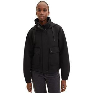 TOM TAILOR Denim Dames Jas 1035315, 14482 - Deep Black, XL