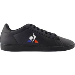 Sportschoenen - Leer - Zwart - Traagschuim Binnenzool - Zachte Rubberen Buitenzo