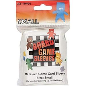 Board Game Sleeves - Small (44x68 mm) | Beschermende hoezen voor bordspelkaarten | Geschikt voor diverse spellen | Leeftijd: vanaf 7 jaar