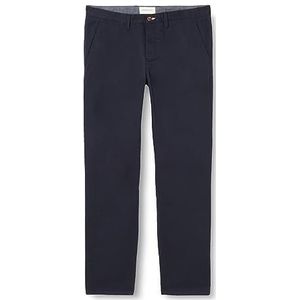 GANT Herenbroek slim keperstof chinos klassieke broek, marine, standaard, marineblauw, 31W x 34L