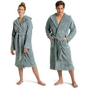 MÖVE - Superwuschel - Jas - 100% Katoen - Met Capuchon - Lengte 120 cm