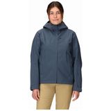 Marmot PreCip Eco Pro Damesjas, waterdichte jas, lichte regenjas met capuchon, winddichte regenjas, ademend windjack, optimaal voor hardlopen en wandelen, Thunderhead, XS