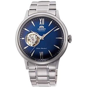 Orient Heren analoog automatisch horloge met roestvrijstalen armband RA-AG0028L10B, zilver, armband