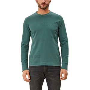 s.Oliver Men's 130.10.202.12.130.2109627 T-shirt, Hunter Green, S