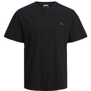 JACK & JONES CORE Oversized T-shirt JCOCLASSIC met Logo Zwart