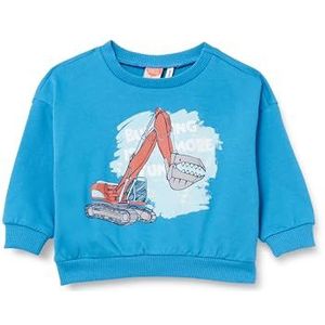 Koton Babyboys Bedrukt Lange Mouwen Crew Neck Brushed Interieur Katoen Sweatshirt, Saxe (969), 6-9 Monate