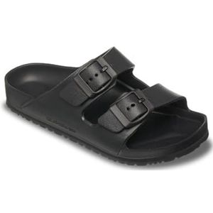 Quiksilver - Embark RF - Slippers - Zwart - Synthetisch Bovenmateriaal - EVA Buitenzool