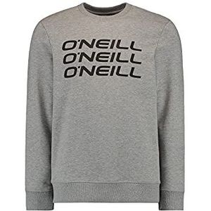 O'Neill Heren Triple Stack Crew Sweatshirt, Silver Mel, M