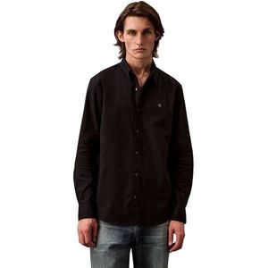 Calvin Klein - Classic - Overhemd - Zwart - Lange Mouw