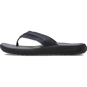 Crocs Yukon Vista II Lr Flip heren Flip Flop Teenslipper, Zwart, 50 EU