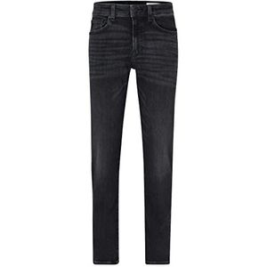 BOSS Heren Re.Maine BC-P Regular Fit Jeans van zwart super-stretch denim, zwart. 4., 33W / 30L