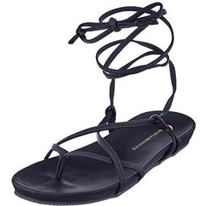 Fred de la Bretoniere Frs1157 Damessandalen, zwart, 42 EU