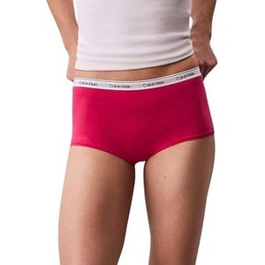 Calvin Klein Dames BOYSHORT 000QD5195E Jongen Shorts, Roze (Levendig Roze), XS, Roze (Levendig Roze), XS