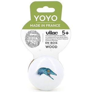 Vilac - Yoyo Archaeopteryx Museum - Grappig speelgoed voor groot of klein - Gemaakt in Frankrijk - Samenwerking met paleontoloog Ronan Allain - Tijdloos houten speelgoed - vanaf 5 jaar