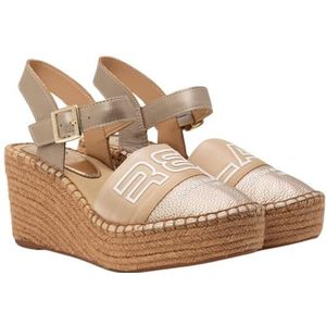Replay Susan REP damessandalen met sleehak, 045 platina, 36 EU, 045 platina, 36 EU