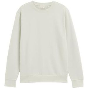TOM TAILOR Heren 1047826 Sweatshirt, 10348 Gardenia Wit, XXL, 10348 Gardenia Wit, XXL
