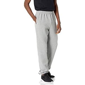 Russell Athletic Heren Dri-Power Closed-Bottom Fleece Pocket Pant - Small - Zwart (US), Oxford (stad), L