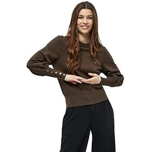 Peppercorn Dames Tana O-hals trui, leisteen bruin, XXL, Leisteen Bruin, XXL