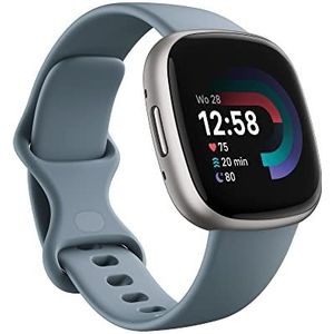 Fitbit Versa 4 - Sportieve smartwatch met ingebouwde gps en een batterijduur tot 6 dagen. Compatibel met Android en iOS.