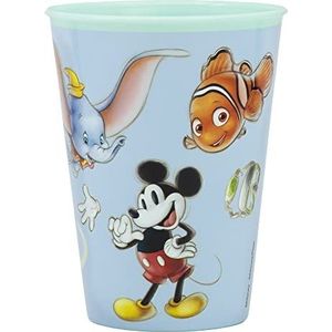 Disney 100 Herbruikbare drinkbeker voor kinderen, kunststof, BPA-vrij, 260 ml