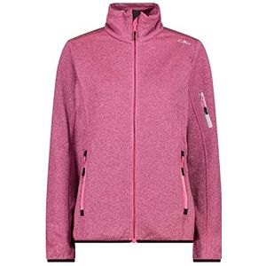 CMP femme-30h5866 Women's Knit-Tech Jacket, Pink Fluo-Lighter, XXS