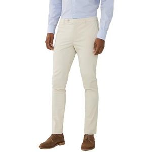 Hackett London Heren Filafil Bengalen Broek, Beige (Strand), 28W/32L, Beige (strand), 28W / 32L