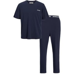 JACK & JONES Junior Jaceverest Ss W Jnr Tee and Pants Set, navy blazer, 140