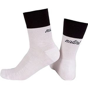 Nalini - AQUALSOCKS(15) - Fietssokken - Wit - Ademende Wielrensokken met Merino Wol - Sneldrogend
