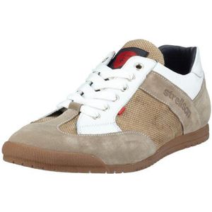 Strellson Dakota I 62/01/01017, herensneakers, Wit Wit Lightbrown820, 45 EU