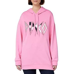 Pinko Superbike sweatshirt Flash capuchon dames, N50_Roze Comfortabel, L