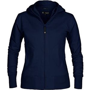 Texstar WC03 Cardigan damescapuchon maat L, marine