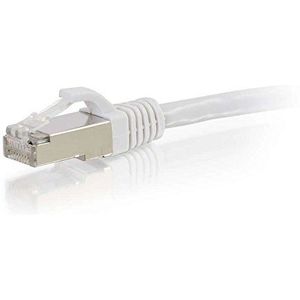 C2G 15M Cat5e Ethernet netwerk Patch kabel (STP) Booted & Shielded wit