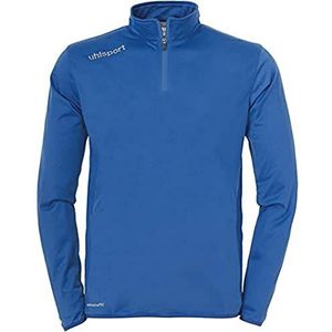 uhlsport Heren Essential 1/4 Zip Sweatshirt, azuurblauw/wit, 4XL
