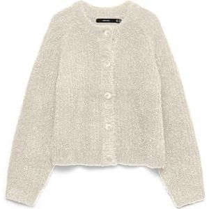 Vero Moda - CARMEN - Gebreid Jack - Effen - Relaxed Fit