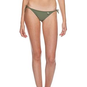 Body Glove Vrouwen Smoothies Brasilia Solid Tie Side Cheeky Bikini, Smoothies Cactus, XS