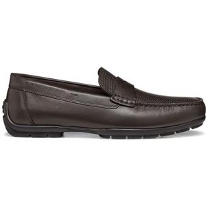 Geox Heren U Moner W 2FIT D Loafer, Coffee, 42 EU, koffie, 42 EU