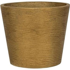 Pottery Pots Plant Pot Mini Bucket S, Metalic Gold | Ø: 14 x H: 12,5