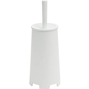 Gedy G-Oscar WC-standaard, kleur: wit, glanzend, 35 x 13 x 13 cm, gewicht 0,396 kg, badborstel met borstelharen, gemaakt van thermoplastische harsen, jaar garantie 2, R&E-design, uniek