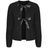 PIECES - PCRILLY - Gebreid Vest - Zwart