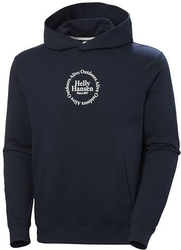 Helly Hansen - Core Graphic - Hoodie - Zacht - Duurzame Mix van Katoen en Polyester