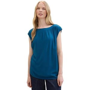 TOM TAILOR Damesblouse, 13353 - Moes Blue, 36