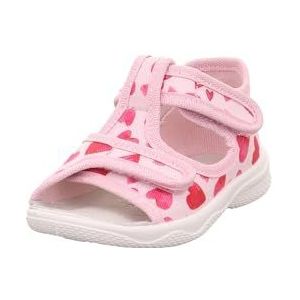 Superfit Meisjes POLLY huisschoen, Roze meerkleurig 5500, 18 EU