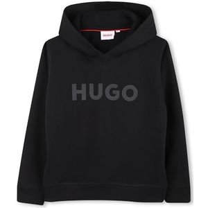 Hugo - G00446 - Hoodie - Katoenmix - Zacht Geborsteld