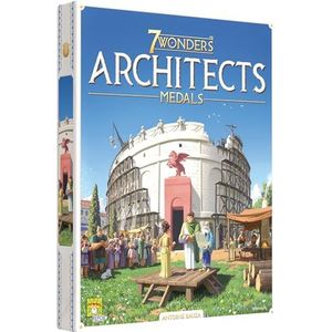 ASMODEE Repos Production 7 Wonders Architects - Uitbreiding: Medals - Bordspellen - Strategiespellen - Games voor volwassenen en kinderen vanaf 8 jaar - 2 tot 7 spelers - Franse versie