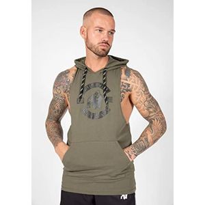 Lawrence Hooded Tank Top - Dark Green - L