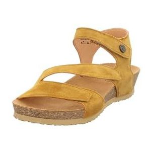 Think! dames DUMIA chromfrei gegerbte nachhaltige Sandale, CARAMEL 3040